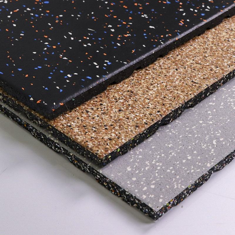 Factory High Quality Gym Rubber Flooring Tiles Rubber Slope for Fitness Weight Area