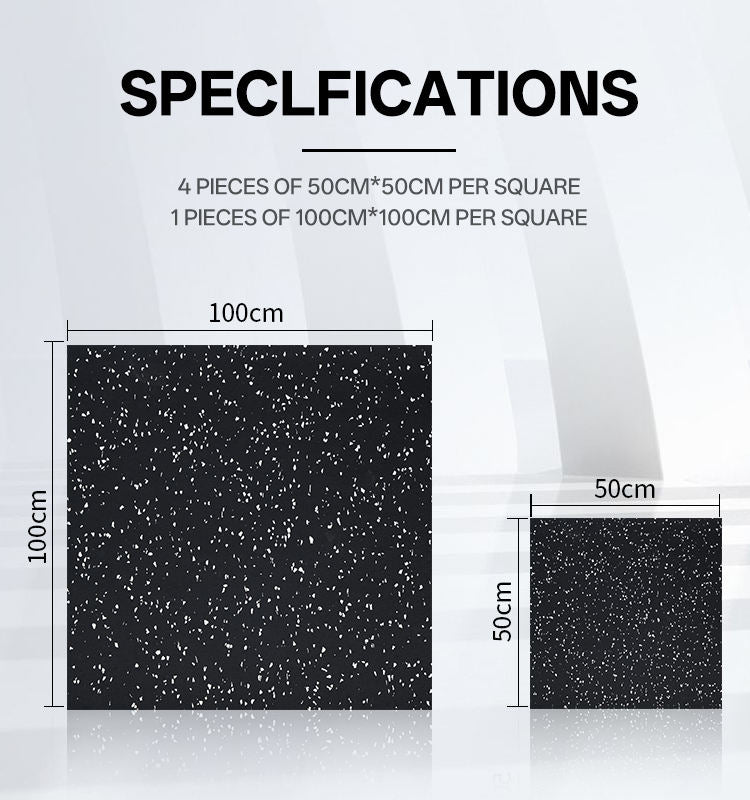 Factory High Quality Gym Rubber Flooring Tiles Rubber Slope for Fitness Weight Area