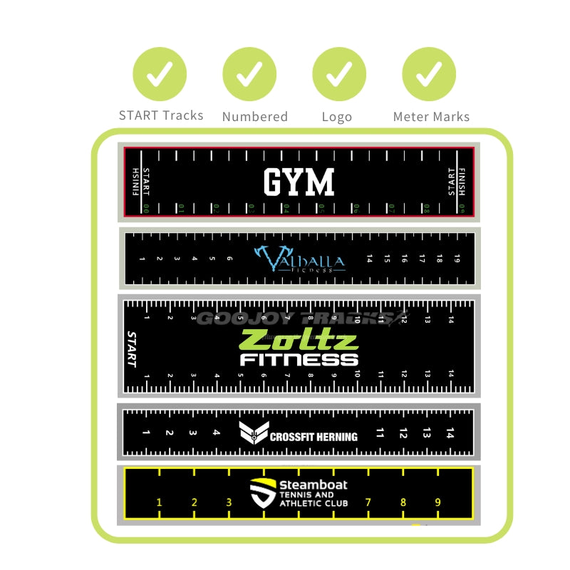 Custom Logo Indoor Sled Track Turf 2x10m High Density 79600 SPU Backing Heavy Duty Fire Resistant Gym Sled Push Lane
