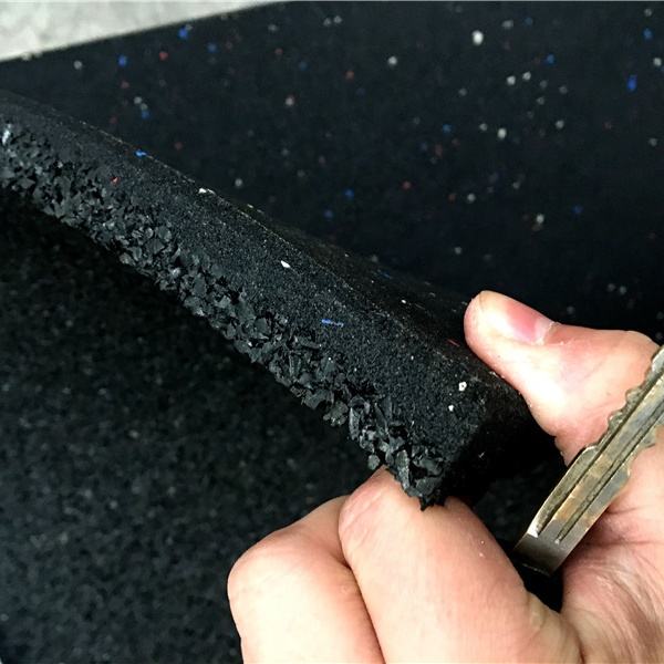 Outdoor Rubber Mat Gym Rubber Floor Rolls Colorful Gym Flooring Mat