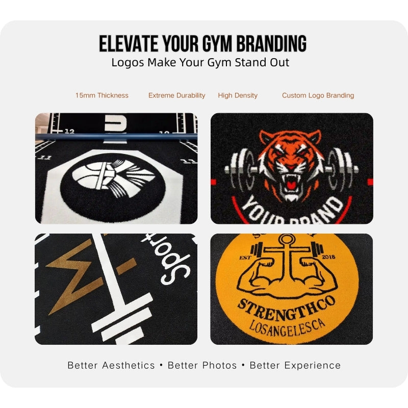 Custom Logo Indoor Sled Track Turf 2x10m High Density 79600 SPU Backing Heavy Duty Fire Resistant Gym Sled Push Lane